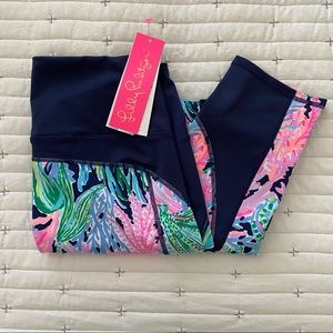 Lilly Pulitzer UPF 50 Yoga Pants Size M NWT